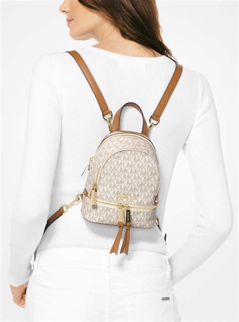 plecak michael kors rhea zip mini|michael kors mini rhea backpack.